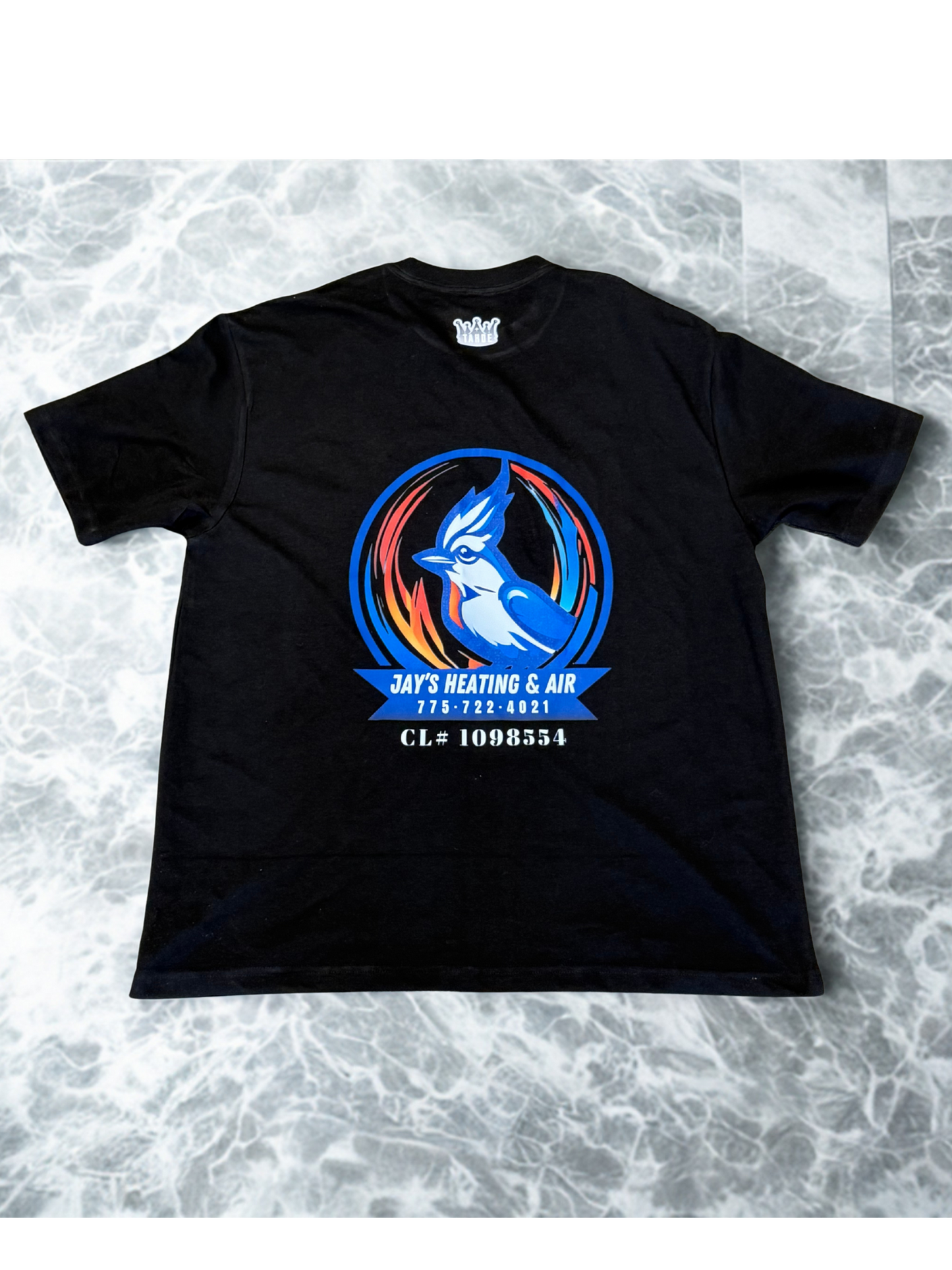 Custom B2B (Dri-Ease) HVAC Tee